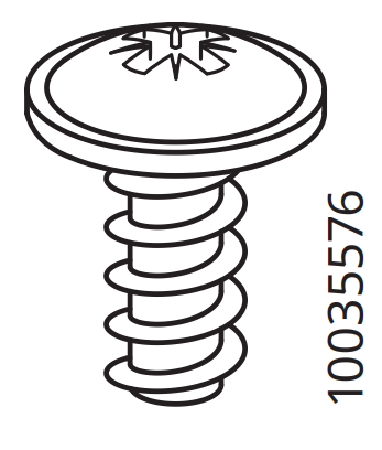 Screw IKEA 10035576