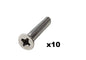 Machine screw M3x12mm - 3x12 - 3x 12mm M3 3x12 12mm
