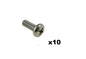 Torx screw M4x12mm - Bolt 4x12 - 4x 12mm M4 4x12 12mm