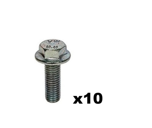 license plate tag screws 6x18 6x18mm 6x 18mm 18mm M6 6