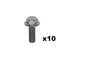 Thumb screw M6x18mm - Bolt 6x18 - 6x 18mm M6 6x18 18mm