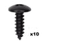 Wing screw M6x25mm - Bolt 6x25 - 6x 25mm M6 6x25 25mm