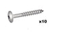 Concrete screw 6x70mm - 6x70 - 6x 70mm M6 6x70 70mm