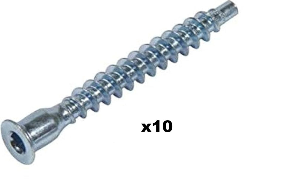 Confirmat screw 7x50mm - Bolt 7x50 - 7x 50mm M7 7x50 50mm