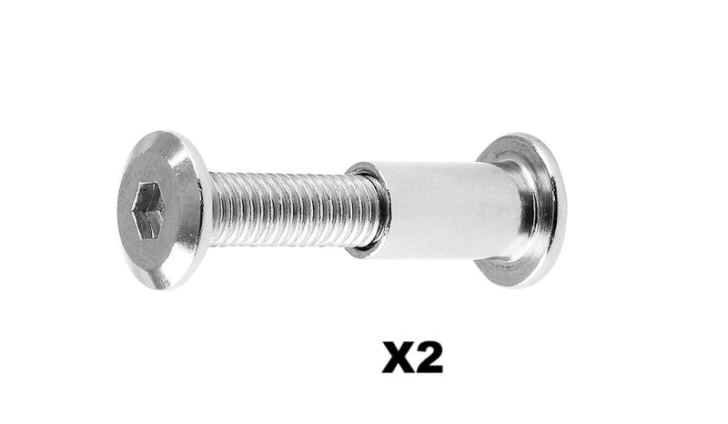 Cabinet bolt #4 4mm 4x50mm 4x 50mm M4 #8 x 2"