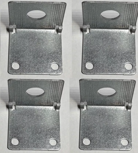 Foto von 2 Sets IKEA Schrägaufhängungen / Stahl-Befestigungswinkeln – Artikelnummer 144342