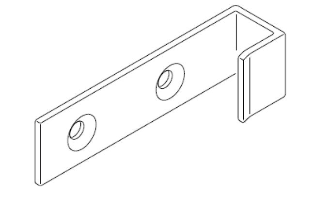 Hook 116x25x3mm - Crochet Haken Gancio Gancho Gancho 116 x 25 x 3