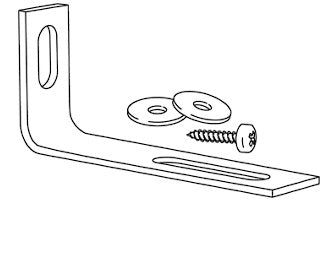 Anchor Bracket Set L=25 - Kit Support Ancrage Kit Fijacion Bevestigungsset
