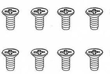 IKEA 144717 Screw M4x7 - Vis Viti Tornillos Schrauben Parafusos vida śruba