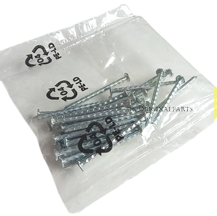 Polybag Nails 30x ø1.4x25mm - Sachet Clous Nagelbeutel ø1.4 x 25 Ø0.055" x 1"