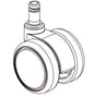 IKEA 10049302 Twin Caster ø50mm Pin - Roulette Rueda Girevole Doppelrolle ø50