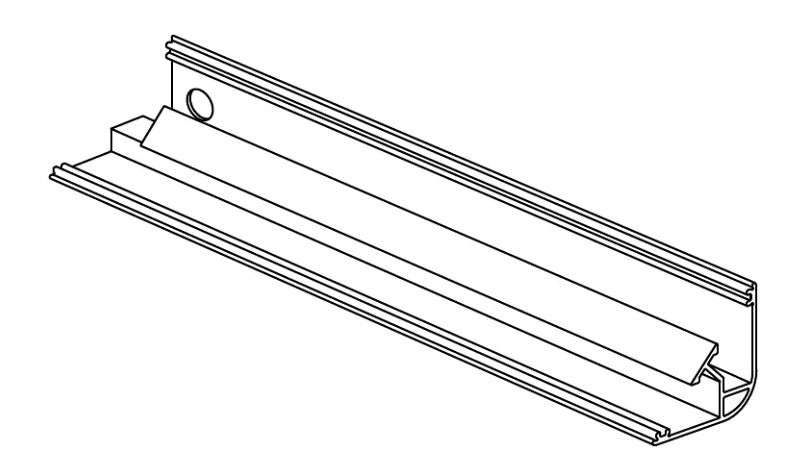IKEA 118958 Corner Fitting H126mm - Raccord Conector Angolare Eckbeschlag