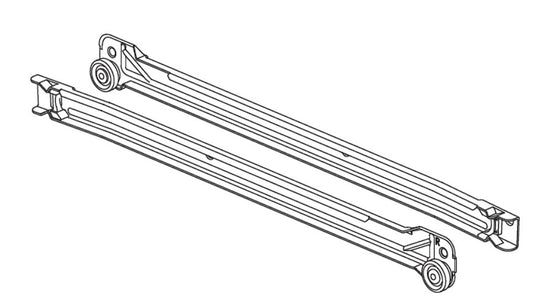 IKEA 157518 Slide Set L507mm - Coulisse Cajon Cassetto Schiene Gaveta  507 mm 