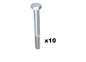 Lag screw 10x80mm - Bolt 10x80 - 10x 80mm M10 10x80 80mm