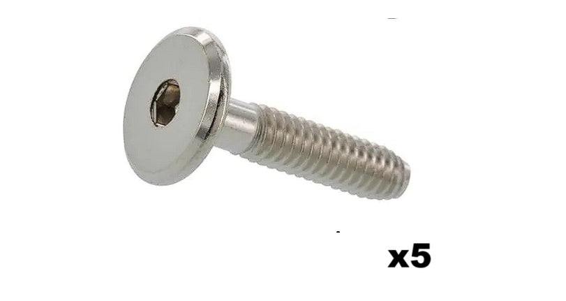 Bolt for furniture #6 6mm 6x60mm 6x 60mm M6 Ø1/4" x 2 3/8"