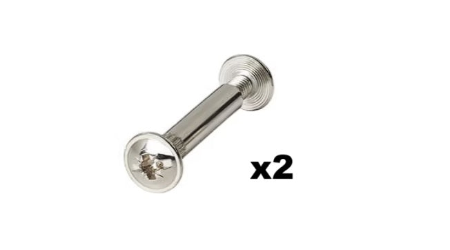 Screw furniture fixings fasteners #5 5mm 5x60mm 5x 60mm M5 #10 x 2 3/8"