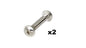 Cabinet fixings screw #6 6mm 6x26mm 6x 26mm M6 Ø1/4" x 1"