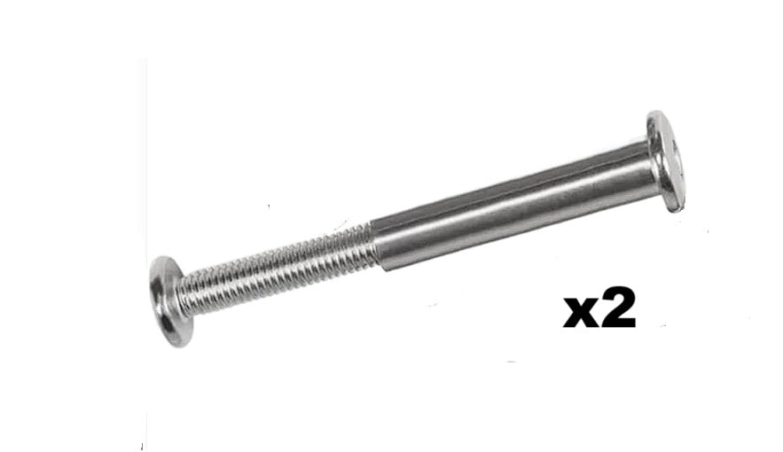 Cabinet connecting screws #6 6mm 6x45mm 6x 45mm M6 Ø1/4" x 1 3/4"