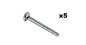Screwfix Cabinet Handles #5 5mm 5x25mm 5x 25mm M5 #10 x 1"