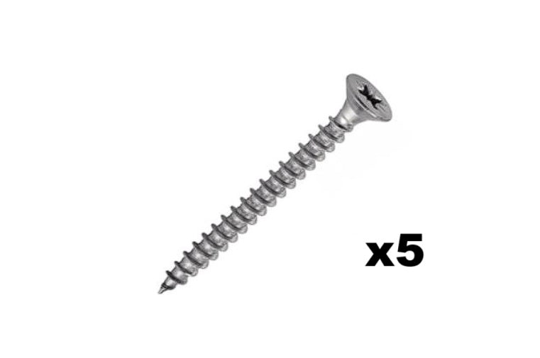 Wood cabinet screws #4,5 4,5mm 4,5x35mm 4,5x 35mm M4,5 #9 x 1 3/8"