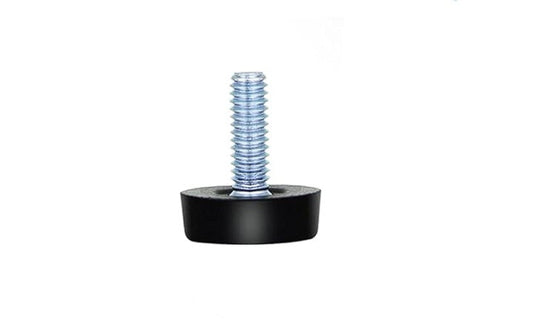 Screw on chair feet #6 6mm 6x30mm 6x 30mm M6 Ø1/4" x 1 3/16"