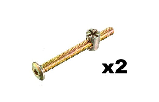 Furniture nuts and bolts #6 6mm 6x80mm 6x 80mm M6 Ø1/4" x 3 1/8"