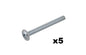 Drawer pull screws #5 5mm 5x30mm 5x 30mm M5 #10 x 1 3/16"