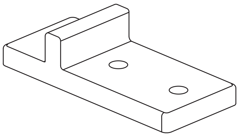 Croquis de la pièce détachée IKEA-10003975/10005468