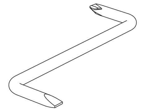 IKEA 106699 reservedel (1x): Detaljert bilde av komponenten.