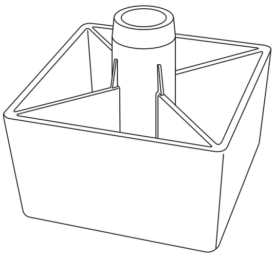 Croquis de la pièce détachée IKEA-121236