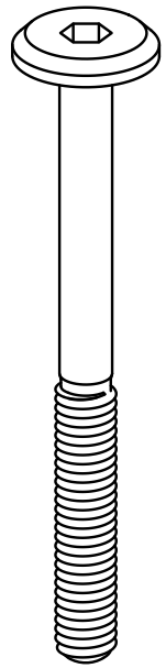 Croquis de la pièce détachée IKEA-123595