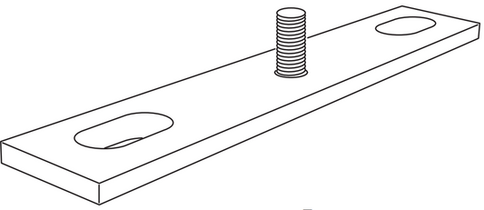 Croquis de la pièce détachée IKEA-124150