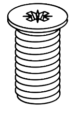 Pieza de repuesto IKEA 141326 (4x) - Esquema