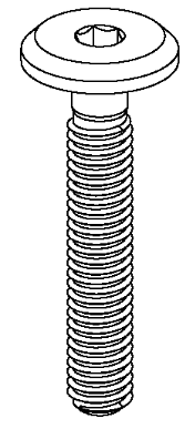 Croquis de la pièce détachée IKEA 10051905