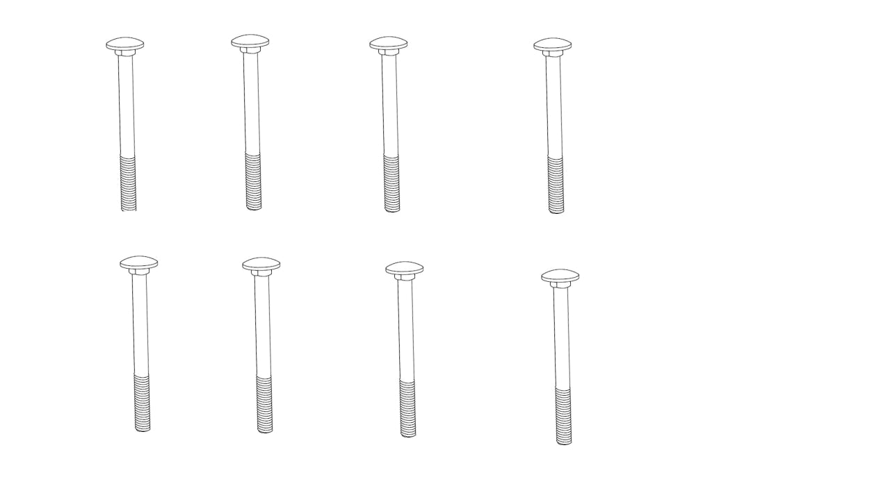 IKEA 139288 SCREW M8x90 - Vis Viti Tornillos Schrauben Parafusos 拧紧 पेंच vida śruba