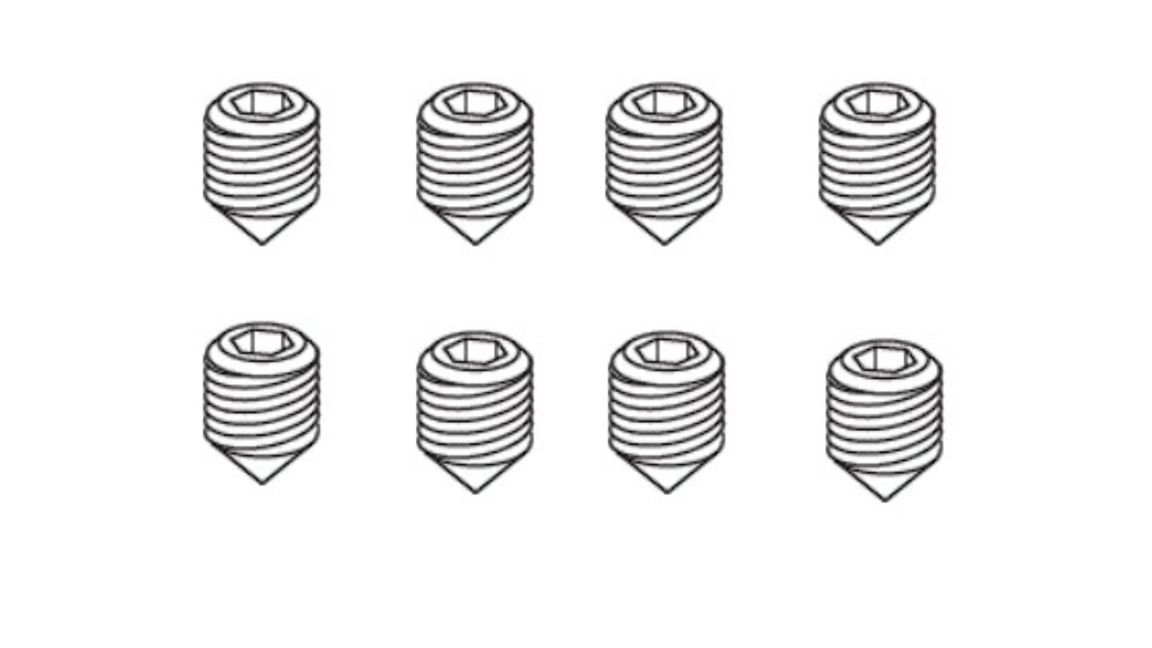 IKEA 142115 Stop Screw M8x10 - Vis d'Arrêt Vite d'Arresto Tornillo de Tope