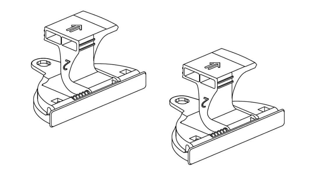 IKEA 10097081 Slide Door Guide - Guide Porte Coulissante Schiebetürführung