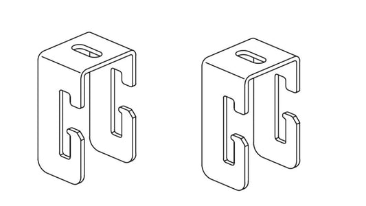 IKEA 10100047 Hook Set 42x20mm - Set Crochets Ganci Ganchos Haken