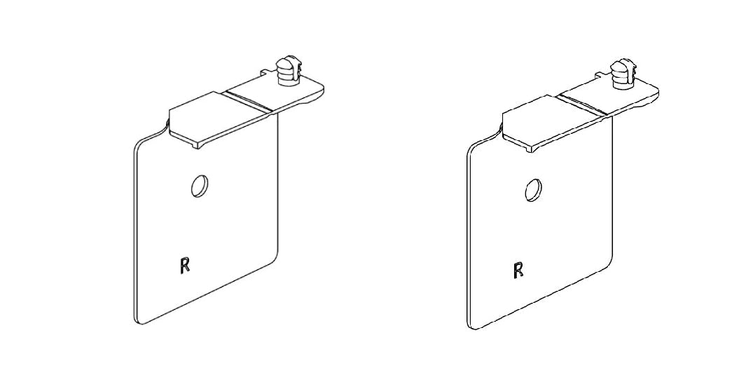 IKEA 10115938 Locking Bracket R - Support Bloque Staffa Bügel Travamento