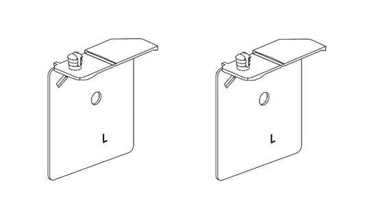 IKEA 10115992 Lock Bracket 72x57x32mm - Support Soporte Staffa Halterung
