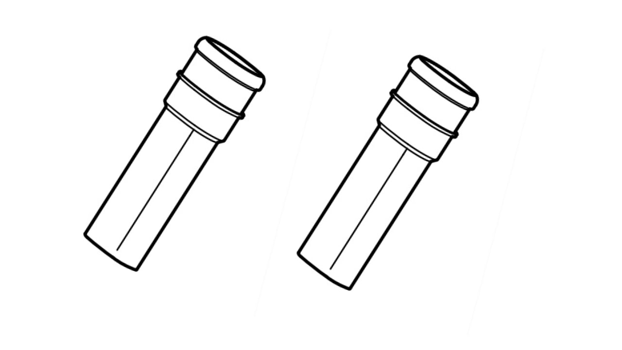 IKEA 10108128 Overflow Tube - Tube Trop-Plein Tubo Tubo Überlaufrohr