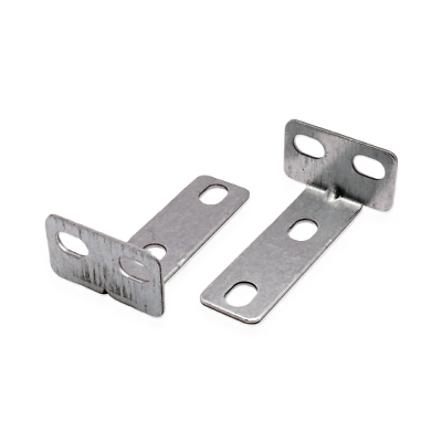 Pack of 2 mounting brackets 124535 for assembling IKEA METOD kitchens. Replacement part for securing panels or fronts.