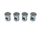 Pack of 4 barrel nuts 108903 for assembling IKEA furniture. Replacement M6 hardware used for bed frames, tables, and other structures. 
