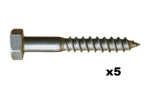 Cabinet installation screws #8 8mm 8x90mm 8x 90mm M8 Ø5/16" x 3 1/2"